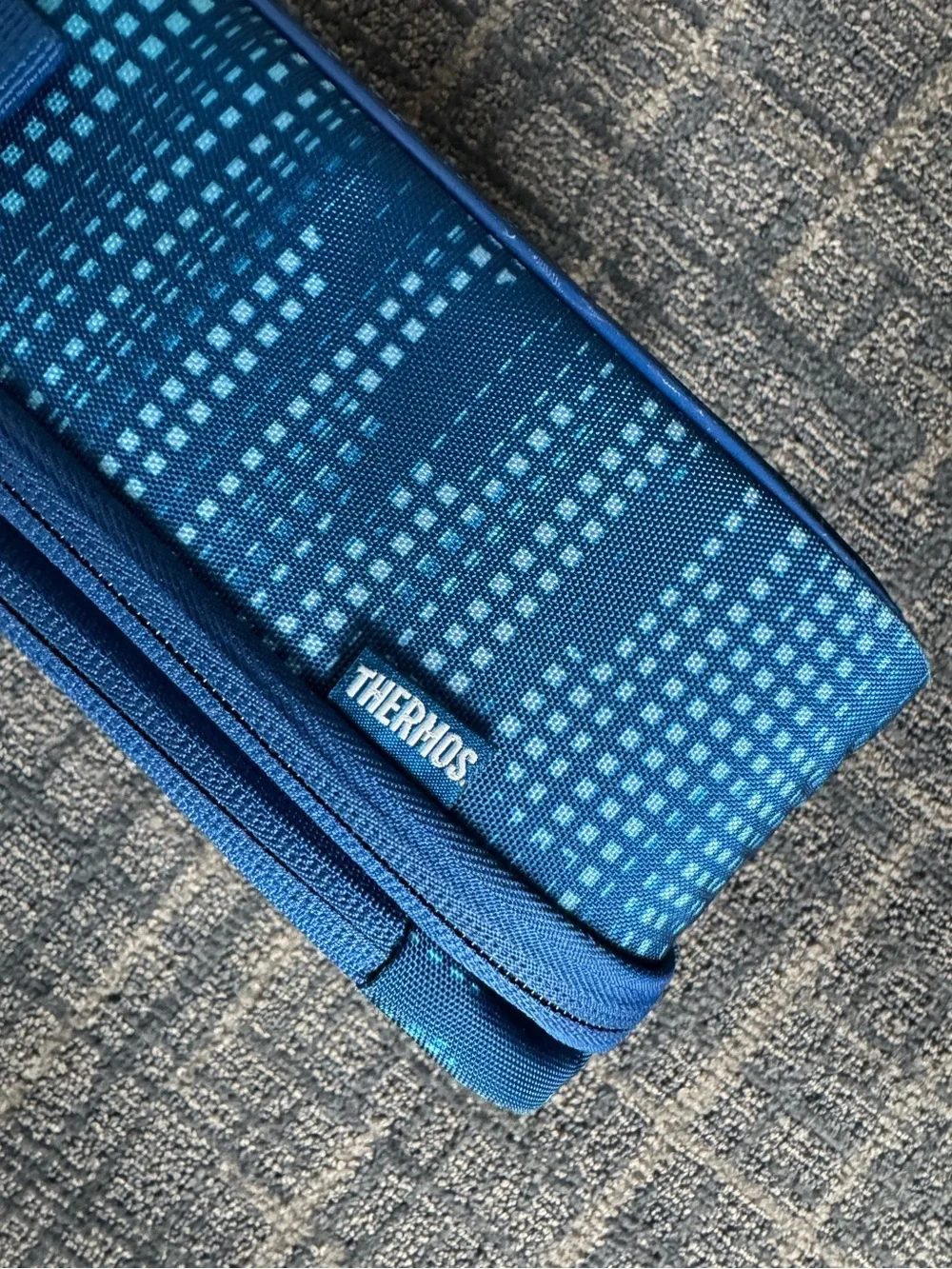 Under Armour Thermos Insulated Lunch Box Blue Camo Hard Liner O/S